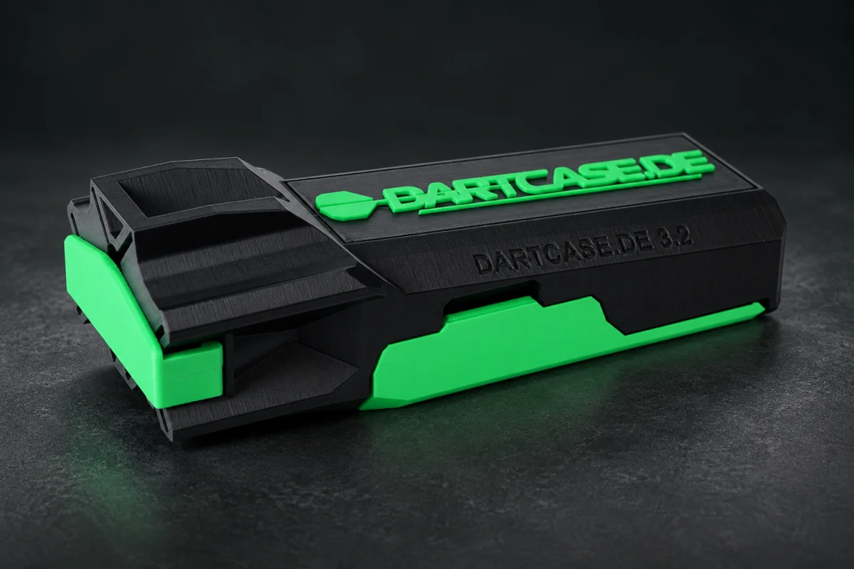 DartCase 3.2 mit individueller Kennzeichnung auf dem Deckel